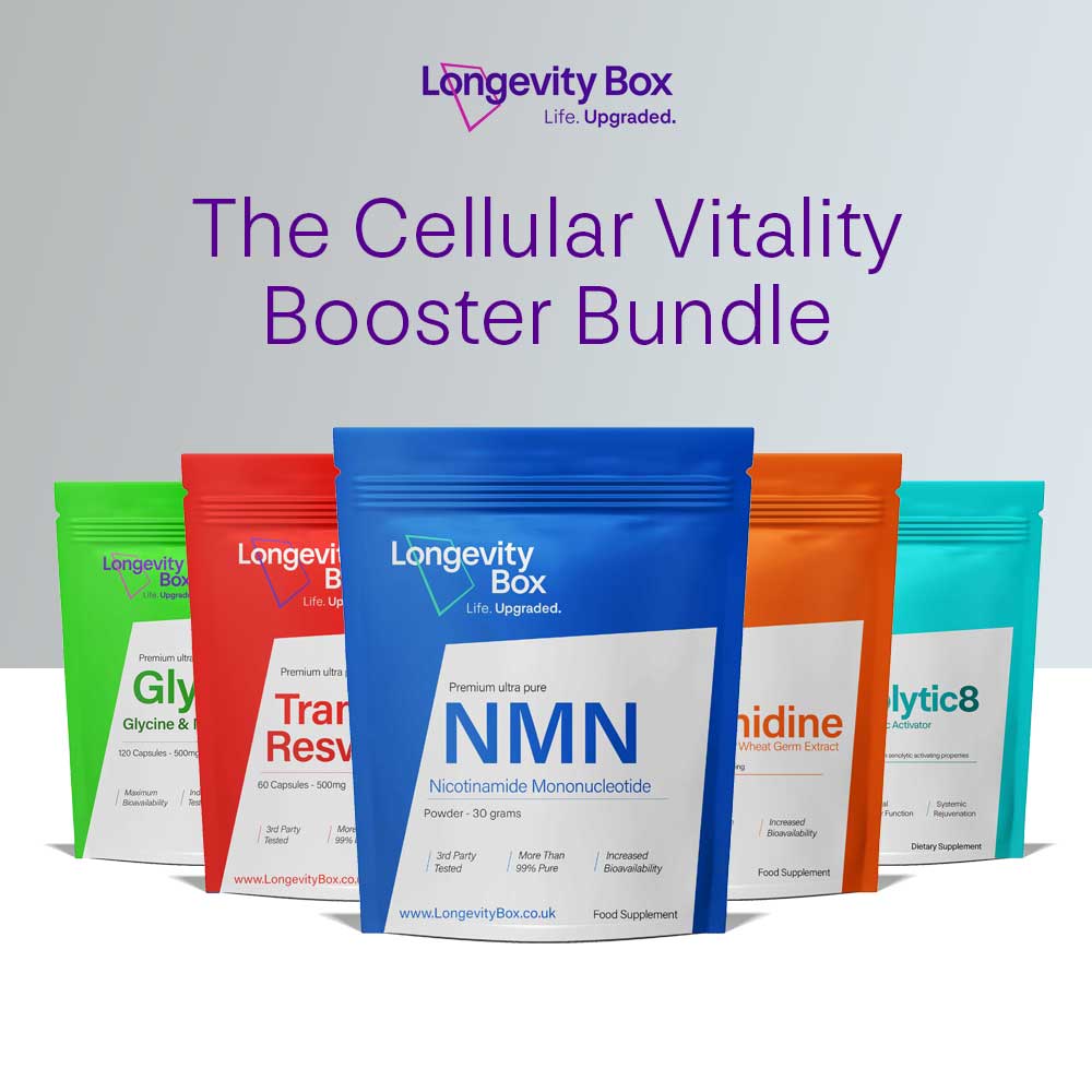 The Cellular Vitality Booster Bundle - NMN + Resveratrol + GlyNAC ...